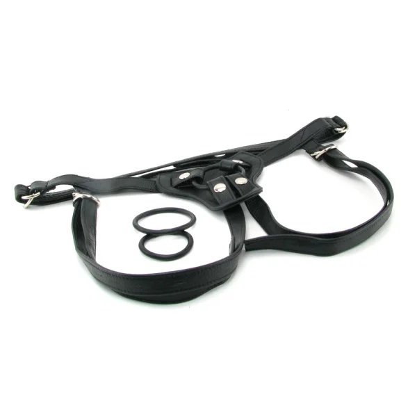 Leather Strap On Harness
