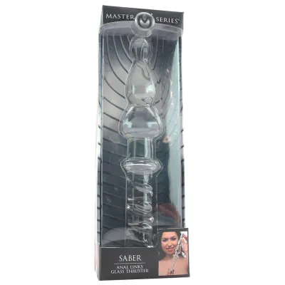 Saber Anal Links Glass Thruster