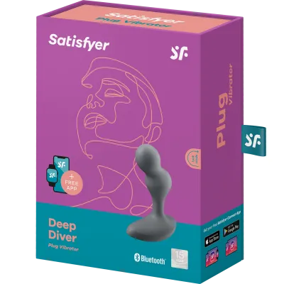 Deep Diver Vibrating Butt Plug