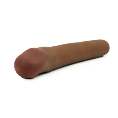 Cyberskin Original 1 5 Inch Xtra Thick Penis Extension Dark