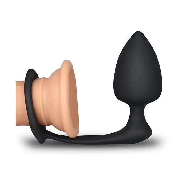 Lovetoy Anal Indulgence Collection Combo Orgasm Cock Ring and Butt Plug