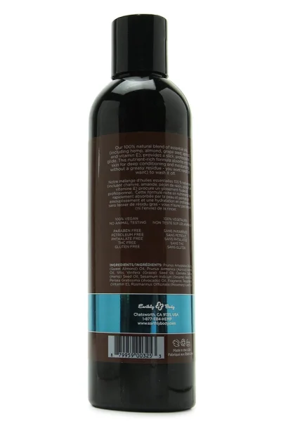 Hemp Seed Massage Oil 8oz/236ml