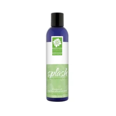 Sliquid Splash Feminine Wash Honeydew Cucumber 4 2oz