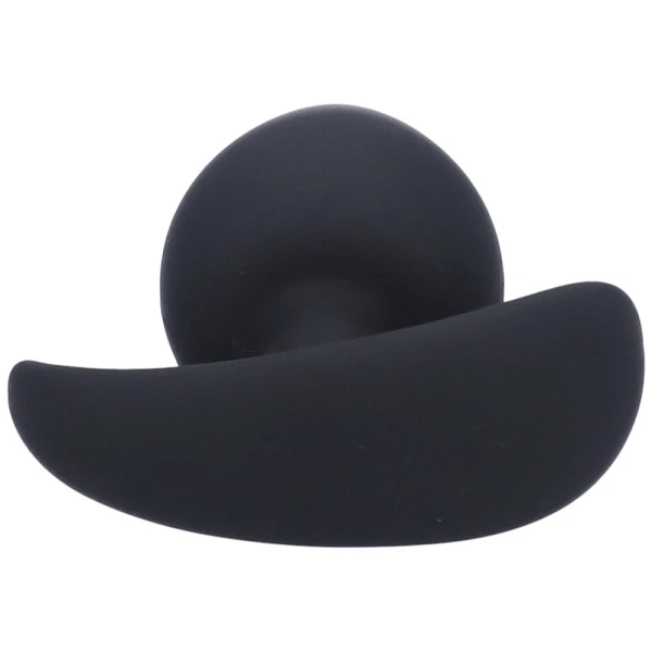 Silicone Anal Plug with Stainless Steel Ball