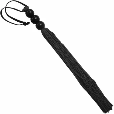 Sex Mischief 14 Silicone Whip by Sportsheets Black