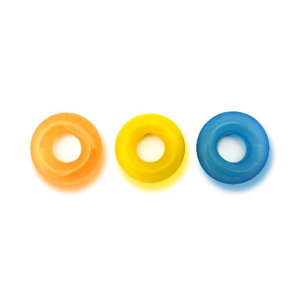 The D-Ring Glow X3 Donut Cock Ring Set