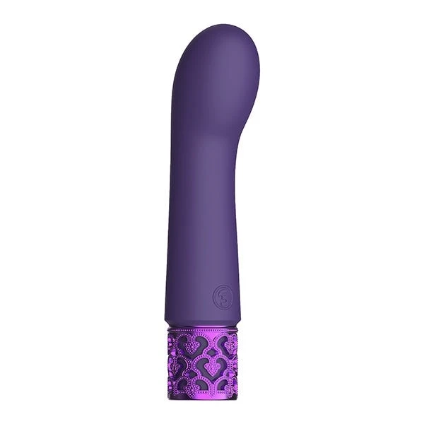 Royal Gems Bijou G-Spot Curved Rechargeable Bullet Vibrator