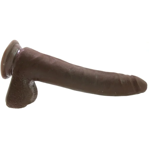 Realistic D Slim 9 Inch ULTRASKYN Ballsy Dildo — image 8 of 11