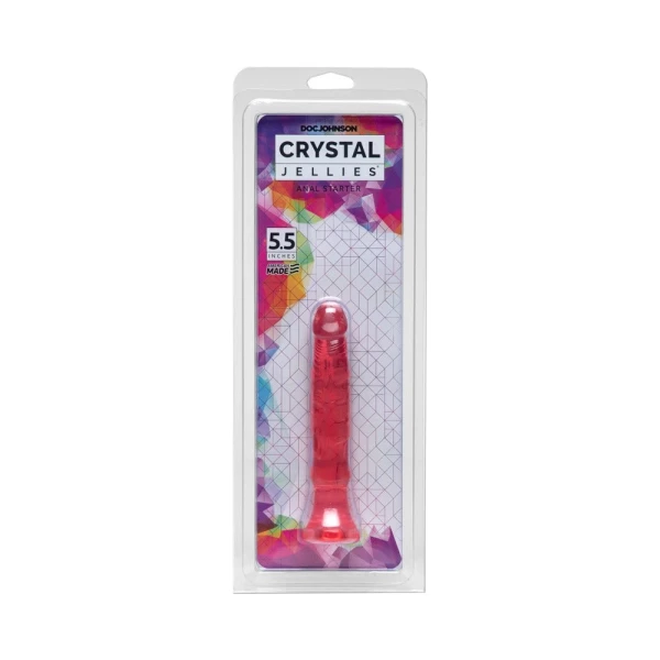 Crystal Jellies 6 inches Anal Starter