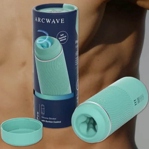 Arcwave POW Silicone Dual Entry Penis Stroker - Mint