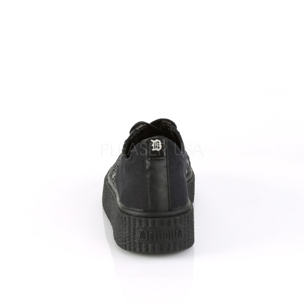 1 1/2 inches PF Round Toe Lace-Up Front Low Top Creeper Sneaker — image 8 of 16