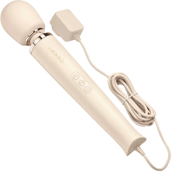 Le Wand Powerful Plug-in Vibrating Massager Cream