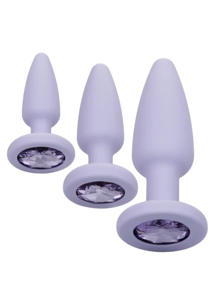 First Time Crystal Booty Anal Plug Set