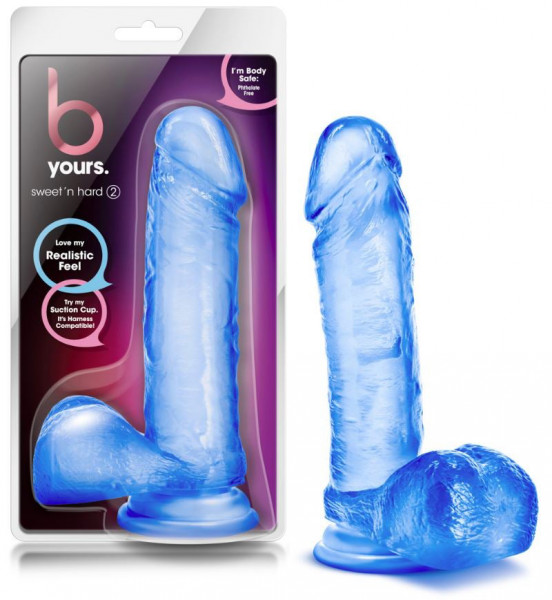 Blush Novelties B Yours Sweet 'n Hard 2 Suction Cup 6.25"