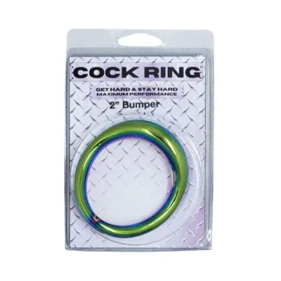 Cock Rings Ple sur Ss Rainbow Bumper Cockring 2in