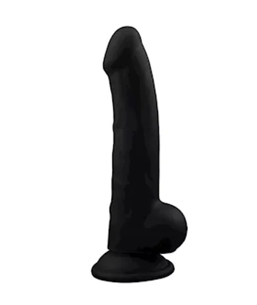 Trooper Suction Cup Dildo - Black - 8.6 Inch — image 4 of 6