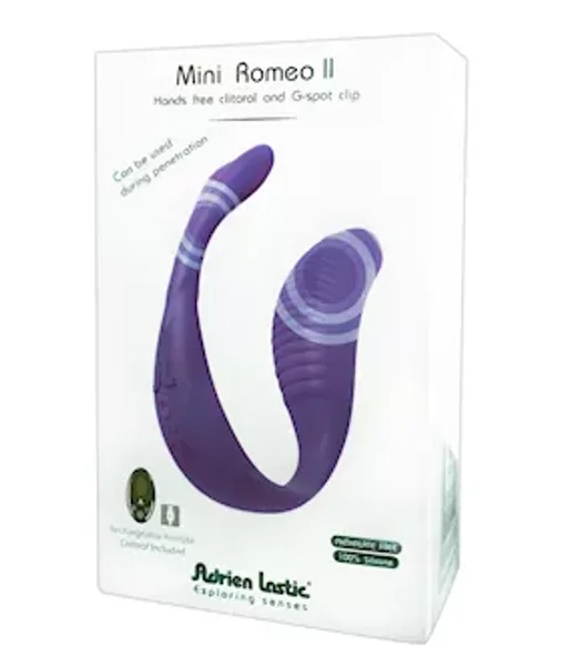 Adrien Lastic Mini Romeo G-spot Focussed Rabbit - Purple — image 6 of 6