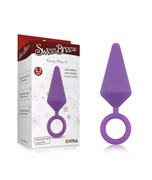 Candy Butt Plug - 5.1 Inch - Purple - 5.1 Inch — image 6 of 8