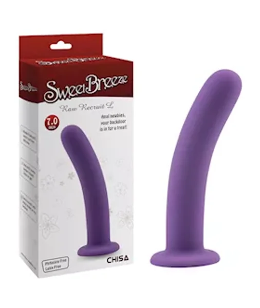 Raw Recruit Suction Cup Dildo - 7 Inch - Purple - 7 Inch — image 4 of 4