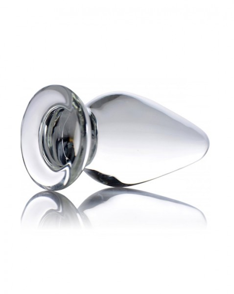 Ember Weighted Tapered Anal Plug - Clear — image 2 of 10