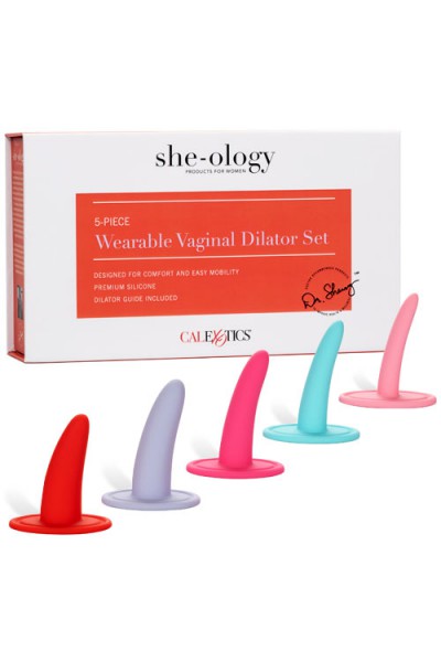 California Exotic She-Ology Wearable Vaginal Dilator Set (5 Pce)