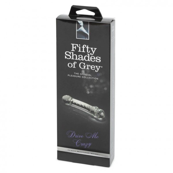 Fifty Shades of Grey Drive Me Crazy Glass Massage Wand