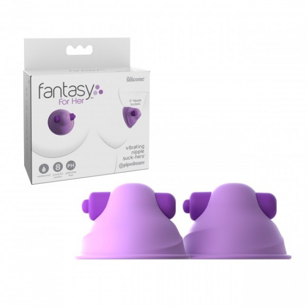 Fantasy For Her Vibrating Nipple Suck-Hers