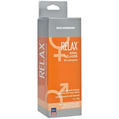 Relax Anal Relaxer for Everyone 2 Oz Boxed