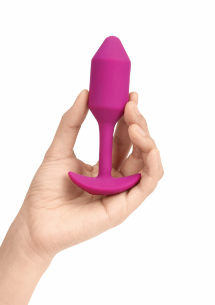 Vibrating Snug Plug 2 - Rose - Vibrating Anal Plug