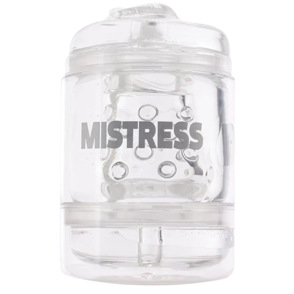 Mistress Double Shot Mini Masturbator in Clear