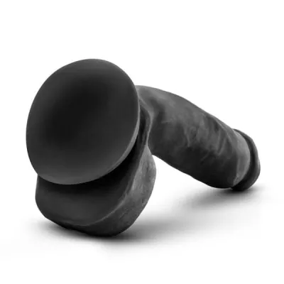 Au Natural Bold Pound 8 5 Inch Dildo Black