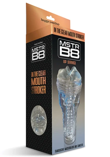 MSTR B8 In the Clear Mouth Stroker