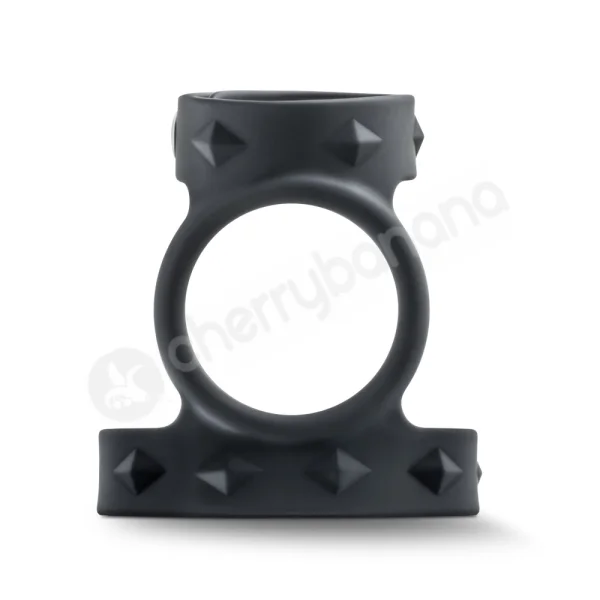 Performance VS8 silicone double cock & ball strap