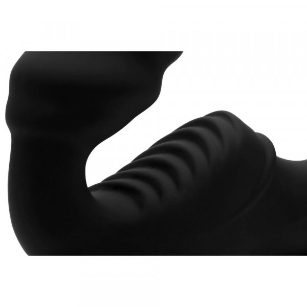 Pro Rider 9x Vibrating Silicone Strapless Strap-On Dildo w/ Remote Control