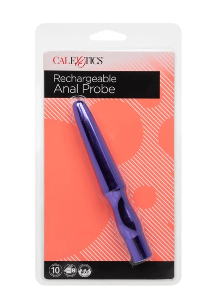 Rechargeable Anal Probe in Silver