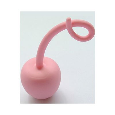 Silicone Curly Tail Butt Plug Pink One Size