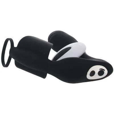 Atomic Heat Up P Spot Massager with Ring in Black