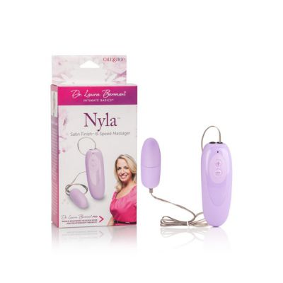 Dr Laura Berman Nyla Satin Finish 8 speed Massager Pink