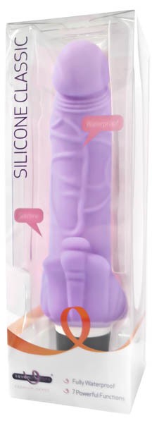 Silicone Classic Vibrating Cock