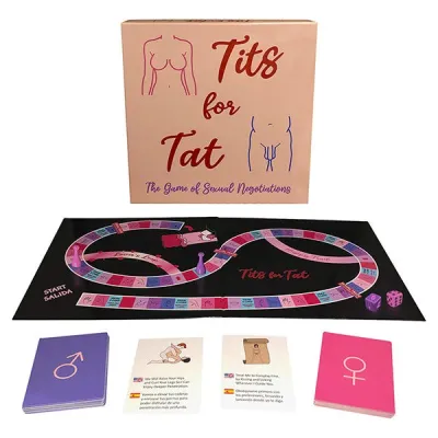 Tits For Tat Board Game by Kepher Games