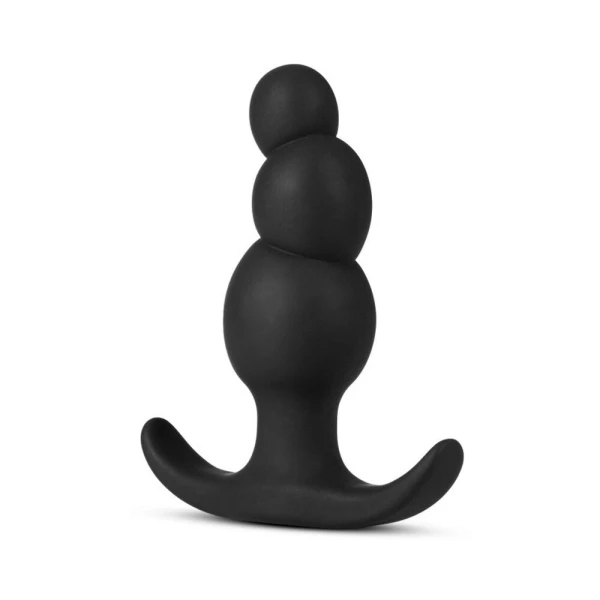 Anal Adventure Platinum Stacked Plug Black — image 10 of 15