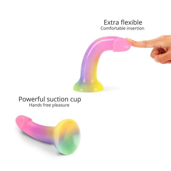 Dildolls Silicone Dildo With Suction Cup Base By Love To Love - Stargazer