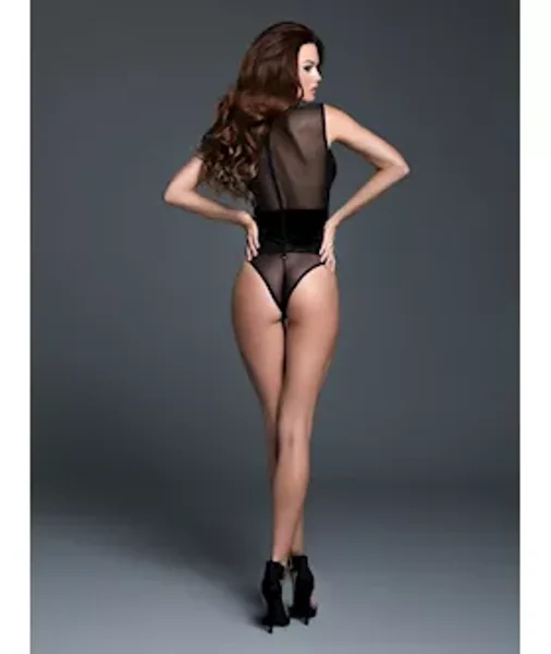 Adore Chloe The Cat Eyes Bodysuit - Black - Small — image 5 of 6