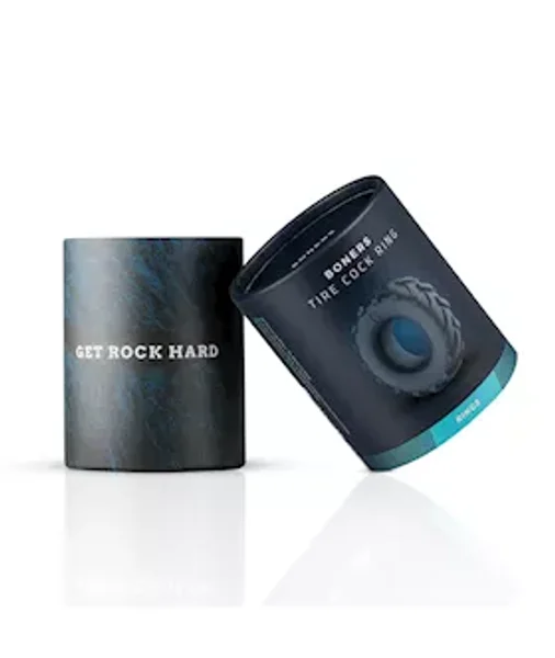 Boners Tire Cock Ring  - Grey — image 5 of 6