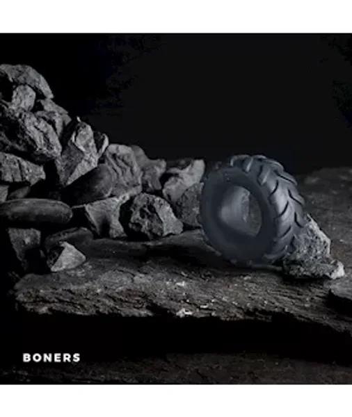 Boners Tire Cock Ring  - Grey — image 6 of 6