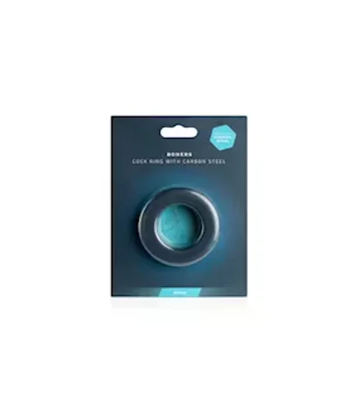 Boners Cock Ring With Steel Core - Grey — image 5 of 6