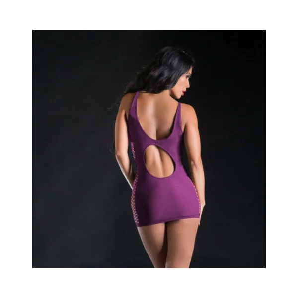 Beverly Hills Spaghetty String Dress Wild Leaf  Os Purple — image 6 of 6