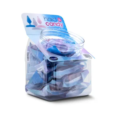 Play With Me Hard Candy Fishbowl 24 Piece Anal Plugs