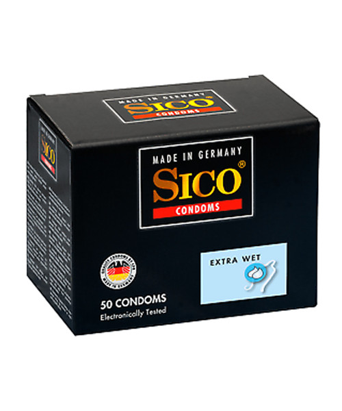 Sico Extra Wet - 50 Condoms