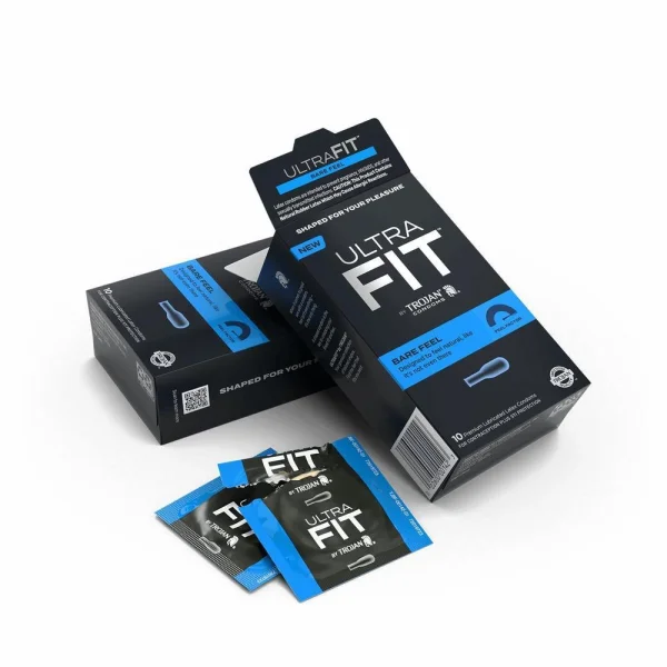 Trojan Ultra Fit Bare Feel Condoms | 10-Pack